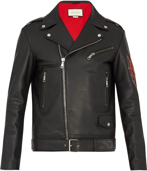 gucci leather jacket blind for love|gucci blind for love On Sale .